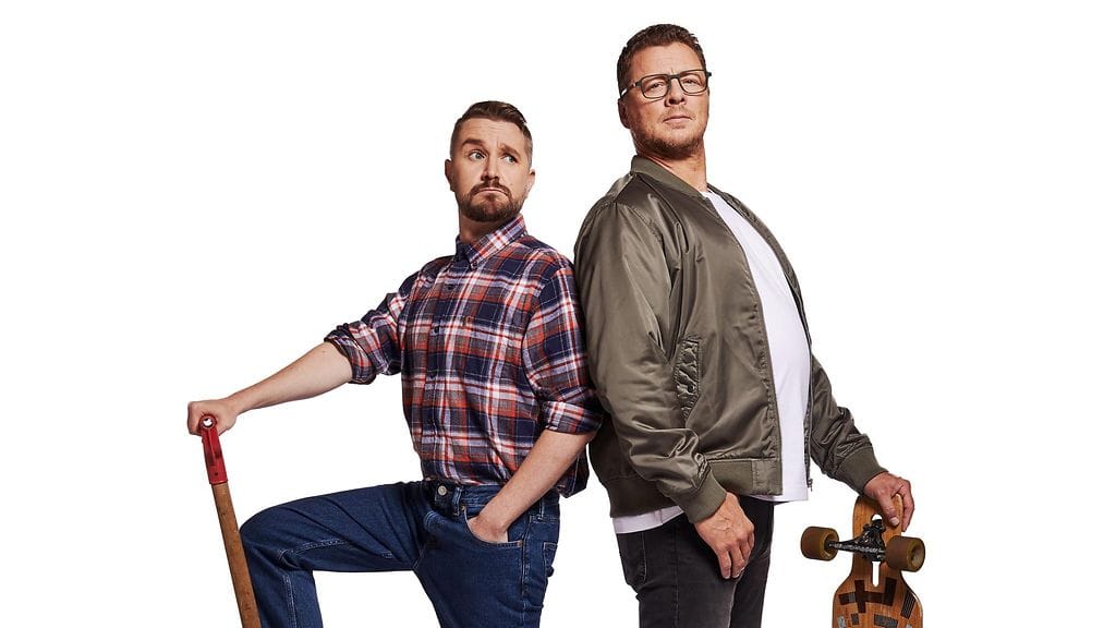 Stadi vs. Lande -ohjelman seitsemättä kautta luotsaavat Joonas Nordman ja Jaakko Saariluoma.