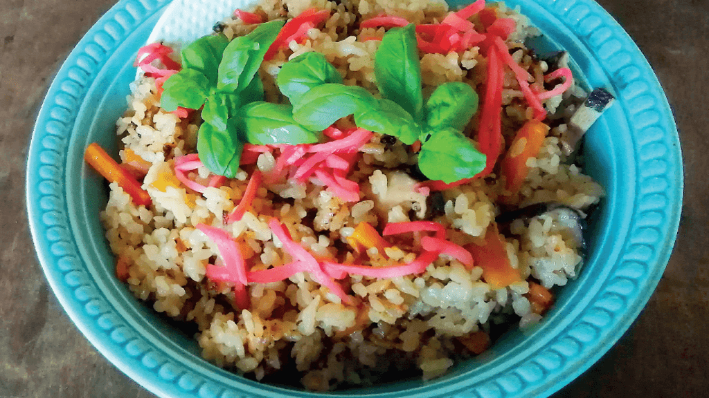 Takikomi Gohan on eräänlainen japanilainen risotto.