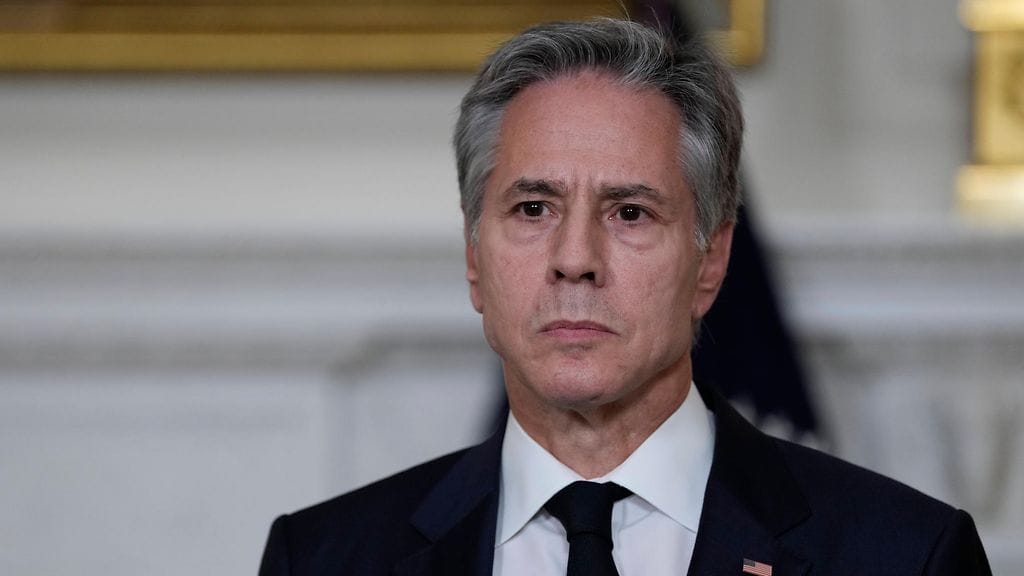 Yhdysvaltain ulkoministeri Antony Blinken tapasi Israelin pääministeri Benjamin Netanjahun Jerusalemissa