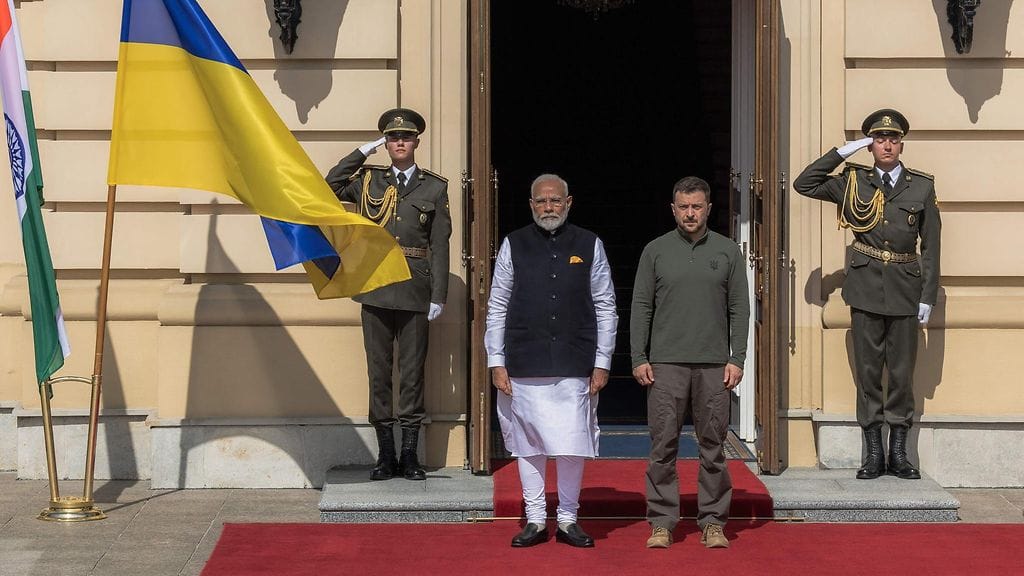 Viime kuussa Modi kävi Moskovassa ja tapasi Venäjän presidentin Vladimir Putinin.