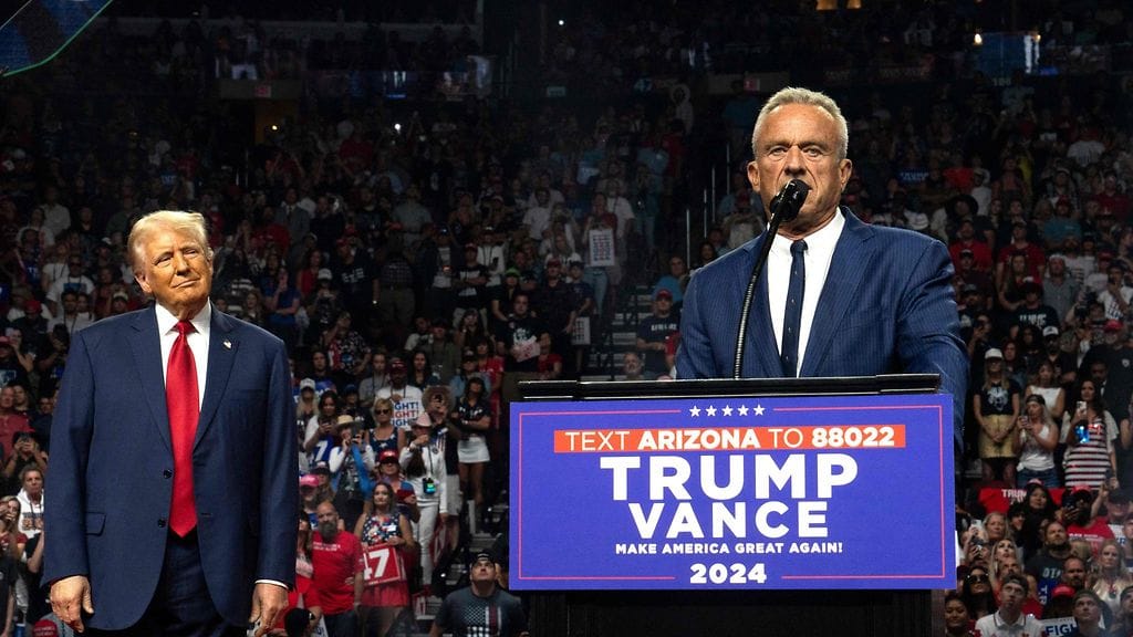 Robert F. Kennedy Jr. kampanjoi Trumpin kanssa pian sen jälkeen, kun hän oli vetäytynyt presidenttikisasta