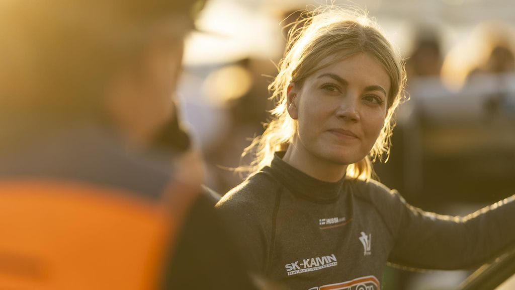 Janni Hussin kesäkalenteri on täynnä rallitapahtumia.