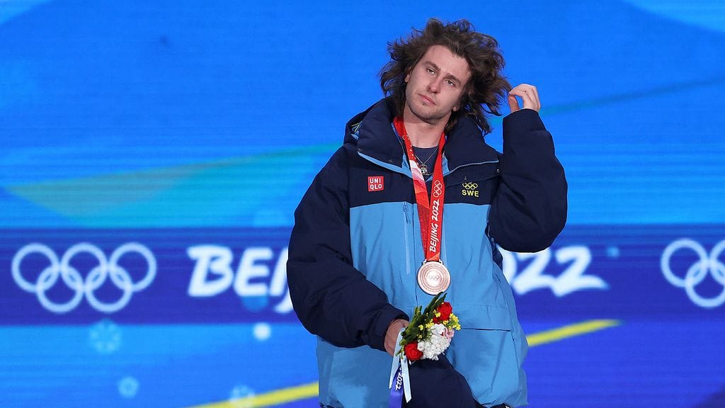 Freestyle-laskija Henrik Harlautilla on olympiapronssi big airista Pekingistä vuodelta 2022.