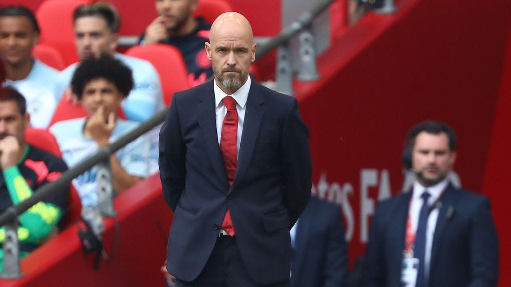 Erik ten Hag toimii ManUn managerina.