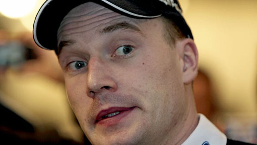 Jari-Matti Latvala Ruotsin MM-rallissa.