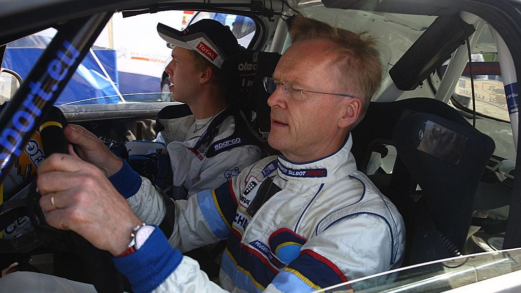 Ari ja Max Vatanen ajoivat ulos nolla-autolla.