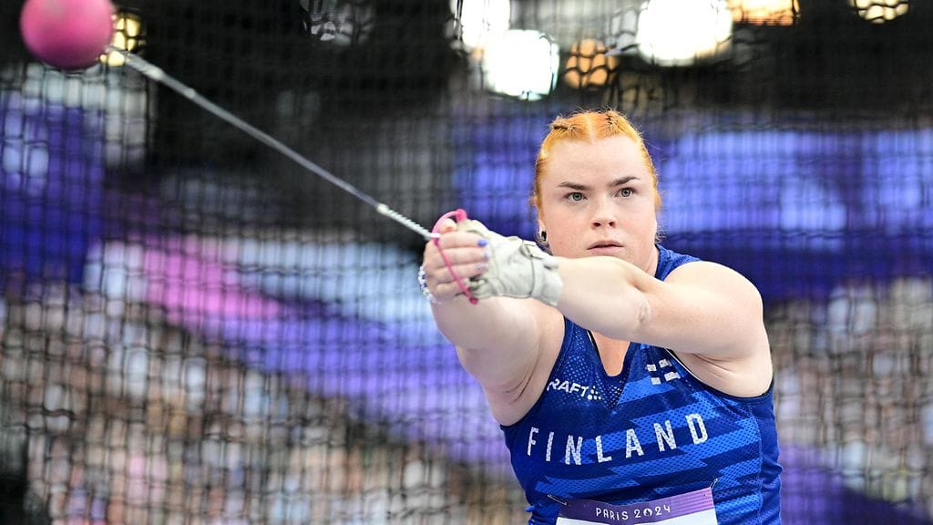 Krista Tervo täräytti Suomen ennätyksen Ruotsi-ottelussa.