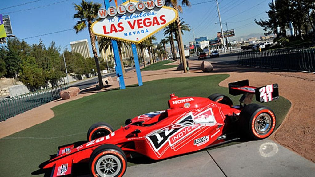IndyCar-sarja päättyy lokakuussa Las Vegasissa.