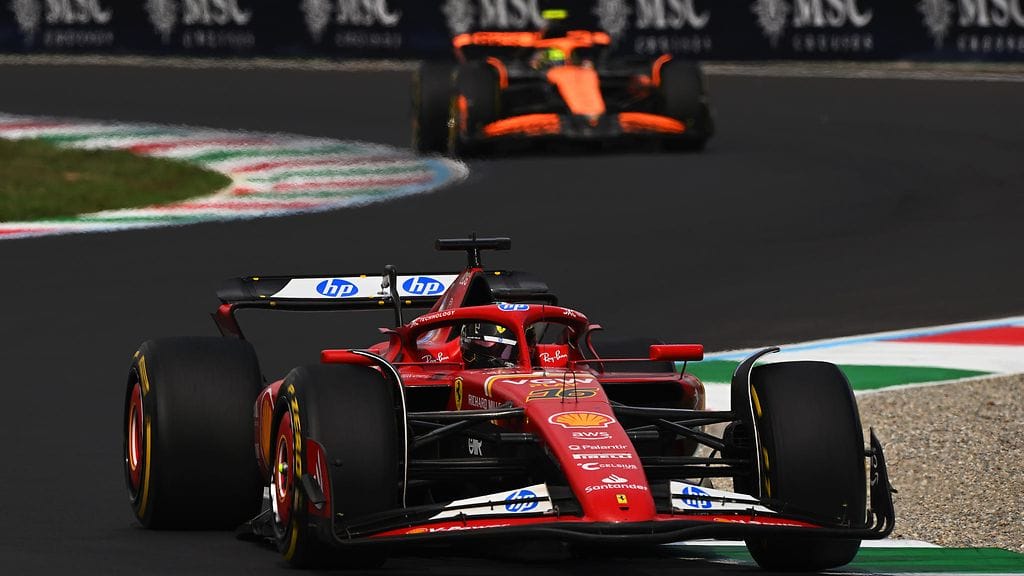 Ferrarin Charles Leclerc onnistui Italian Monzassa ajamaan yhdellä pysähdyksellä maaliin ennen McLarenin Oscar Piastria.