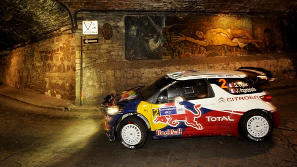 Sebastien Ogier Meksikossa.