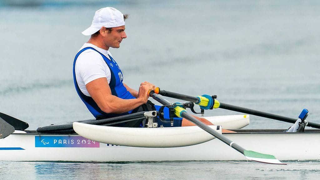 Soutaja Giacomo Perini kiisti käyttäneensä puhelinta paralympiakisan aikana.