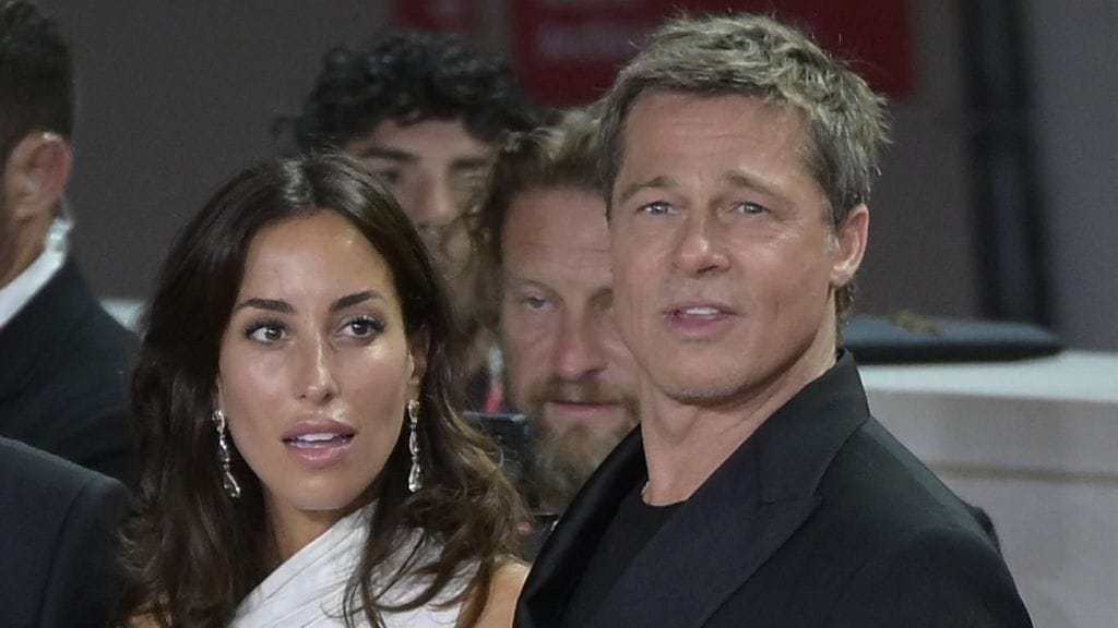 Ines de Ramon ja Brad Pitt edustivat ensikertaa yhdessä.