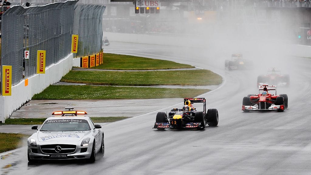 Turva-auto radalla Kanadan GP:ssä