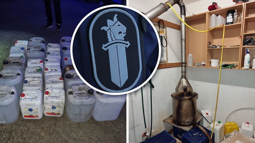 Jyväskyläläismiehen pontikkaharrastus päättyi poliisin väliintuloon.