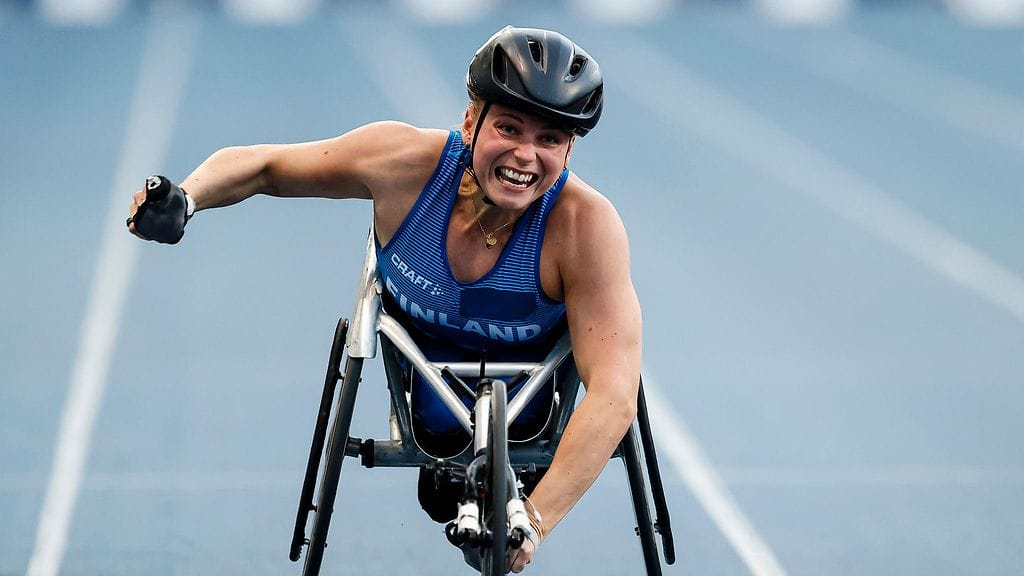 Amanda Kotaja saavutti uransa toisen paralympiamitalin.