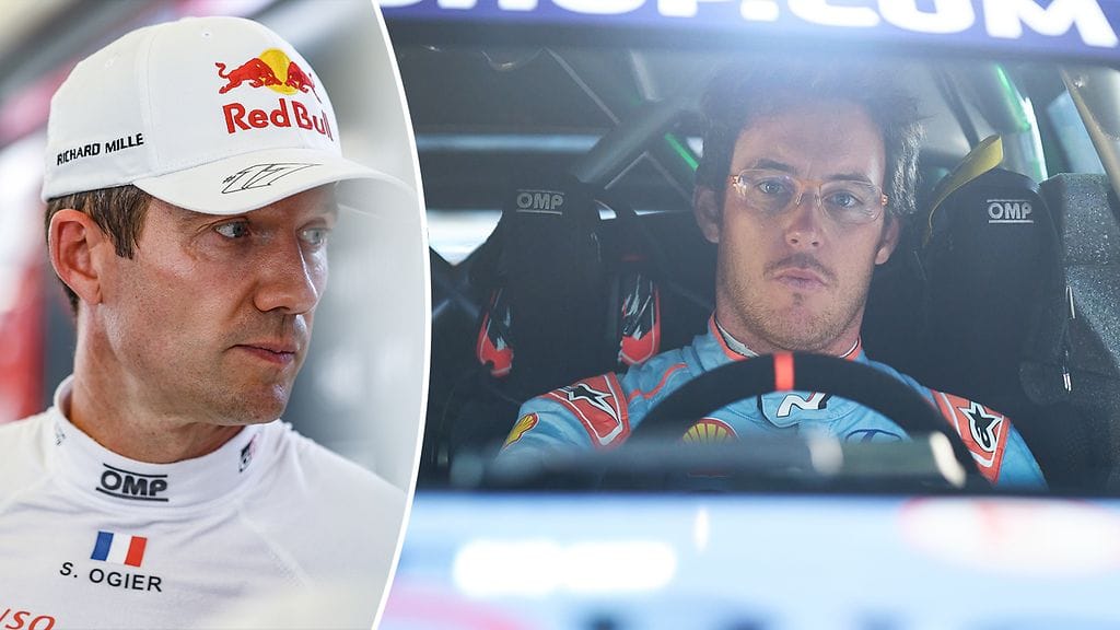 Sébastien Ogier ja Thierry Neuville.