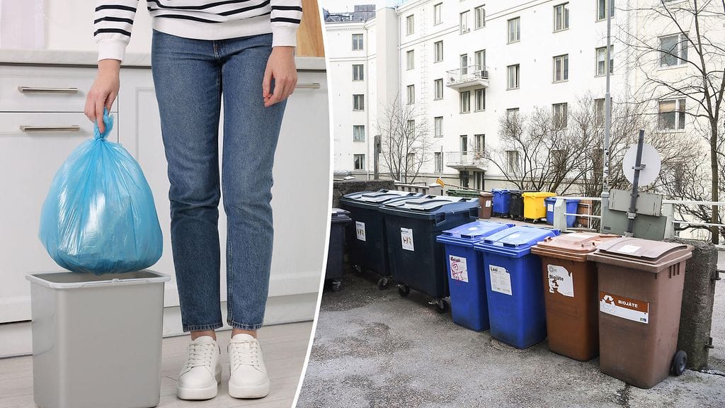 Roskapisteiden yleinen ongelma ovat jätteet, jotka eivät sinne kuulu. Kuvituskuva.