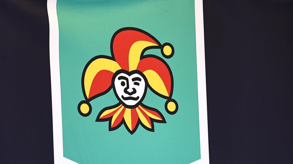 Kuvituskuvassa Jokerien logo.