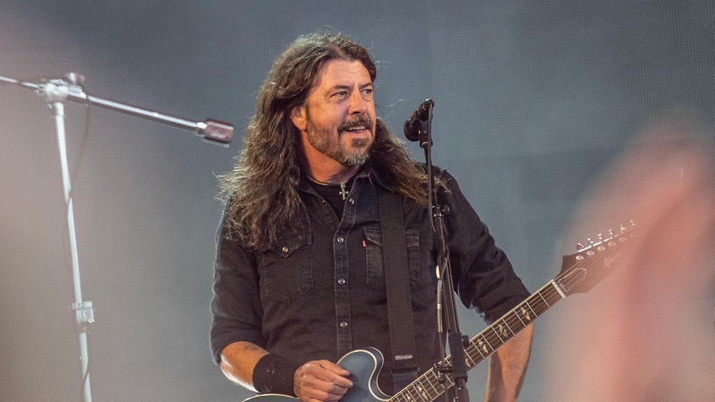 Dave Grohl Roskildessa heinäkuussa 2024.