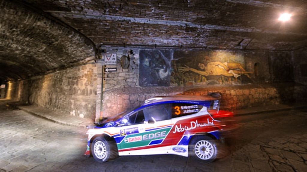 Mikko Hirvonen Meksikossa.