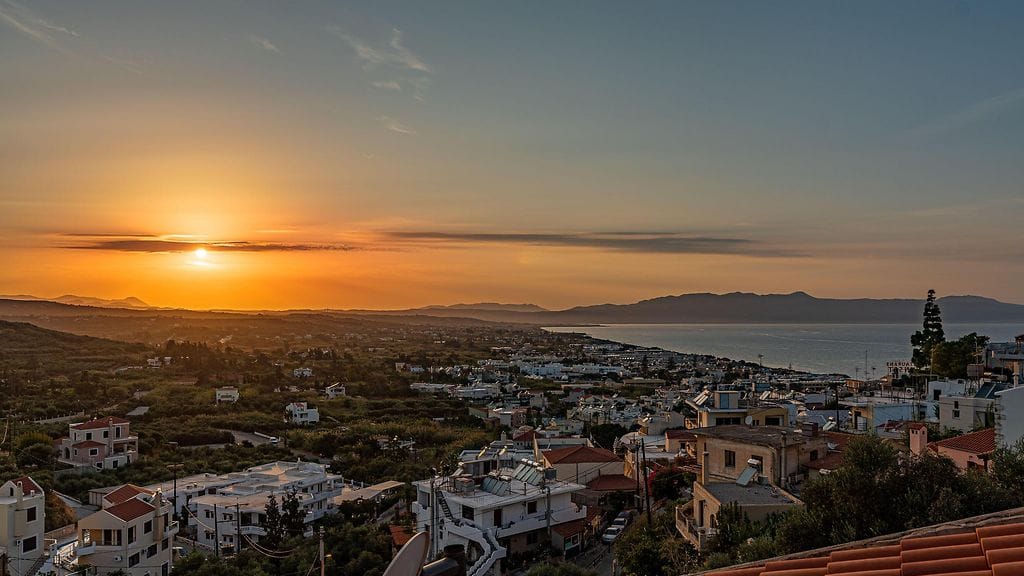 Kuvituskuvaa Plataniaksesta Kreetalla.