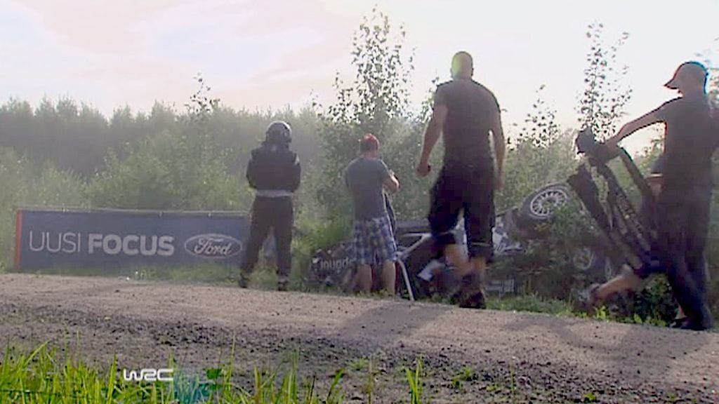 Matti Rantanen ajoi rajusti ulos torstaina.