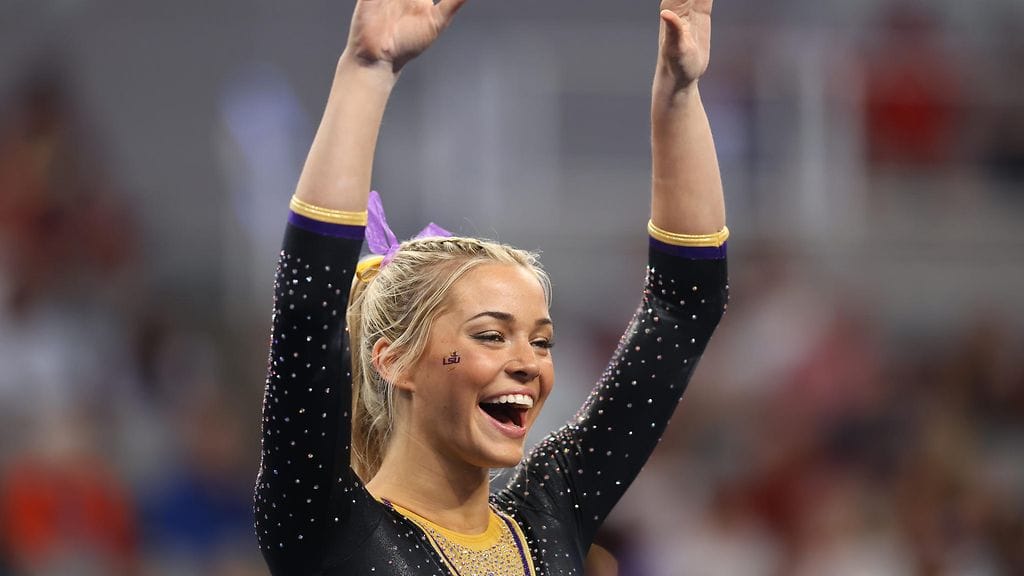 Olivia Dunne jatkaa yliopistouraansa vielä viidennelle vuodelle.