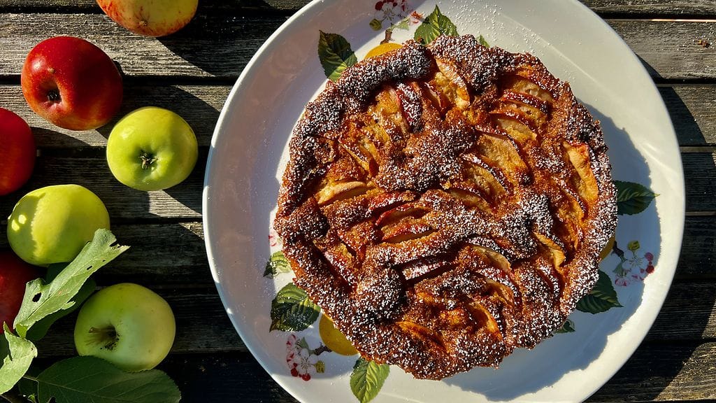 Hanna Sumarin omenapiirakka on helppo leipoa.