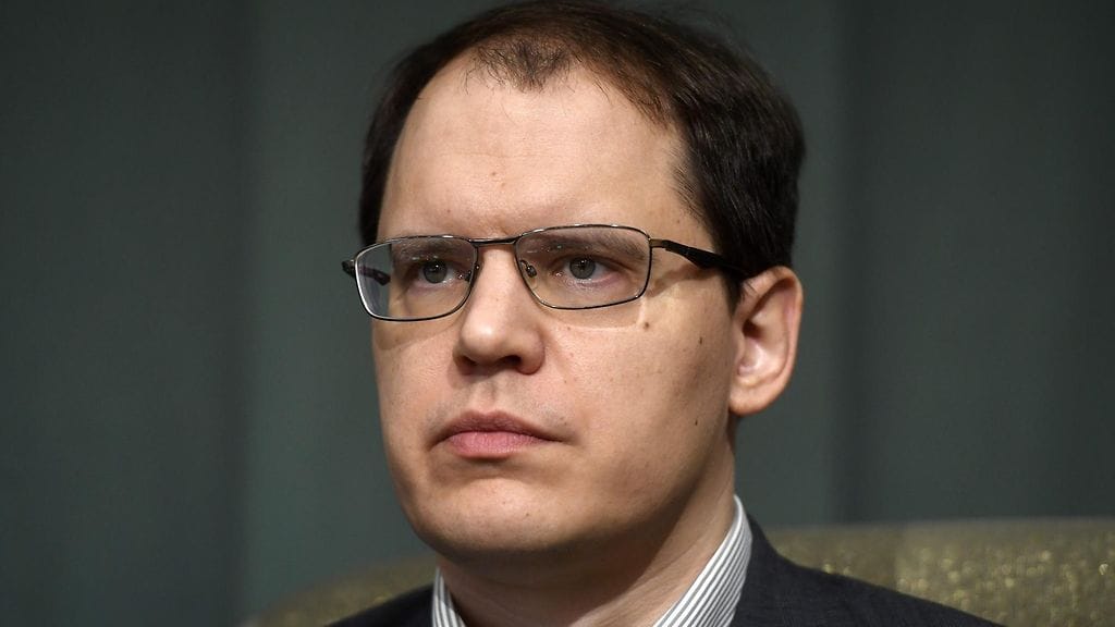 LK 13.9.2024 Riku Neuvonen Vihapuhe ja maalittaminen - näinkö toimittajat vaiennetaan -keskustelutilaisuudessa Helsingin Kirjamessuilla Messukeskuksessa 24. lokakuuta 2019.