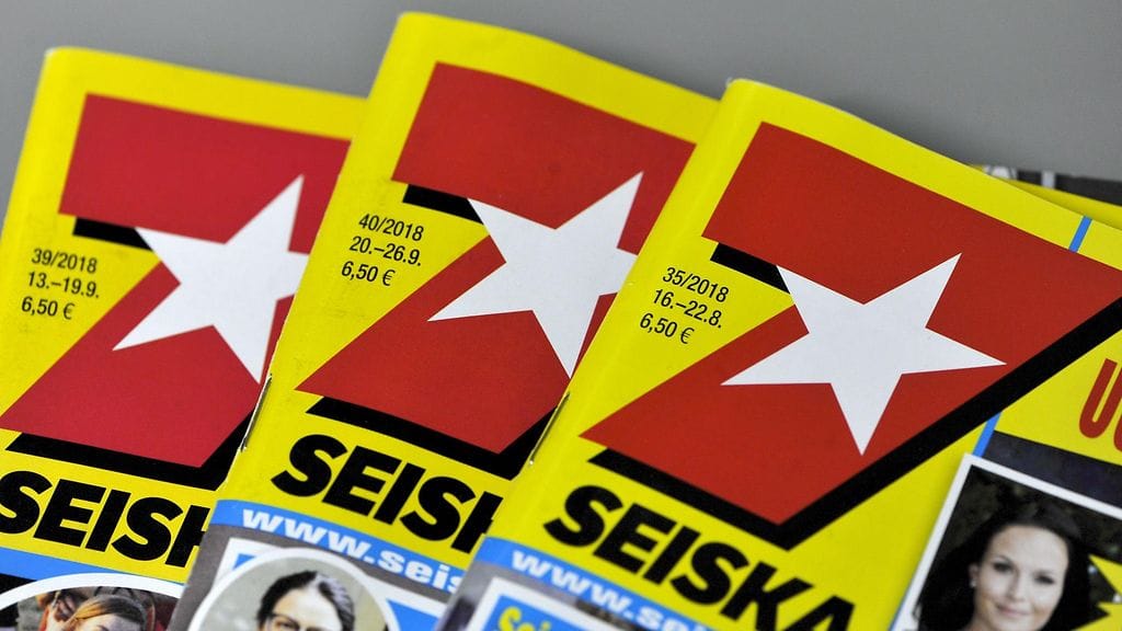 Median uutisointi julkisuuden henkilöiden yksityiselämästä ei ole yksiselitteistä, sanoo viestintäoikeuden dosentti Riku Neuvonen Helsingin yliopistosta. Kuvituskuvassa Seiska-lehden kansi ja logo Helsingissä 8. lokakuuta 2018.