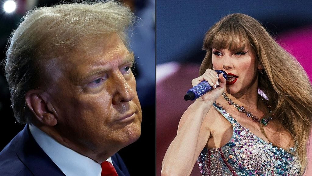Republikaanien presidenttiehdokas, Yhdysvaltain ex-presidentti Donald Trump ei sanojensa mukaan pidä laulajatähti Taylor Swiftistä.