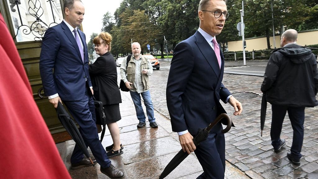 Presidentti Alexander Stubb Helsingissä 13. syyskuuta 2024.