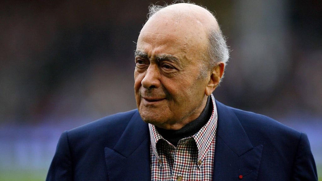 Fayed kuvattuna vuonna 2012.