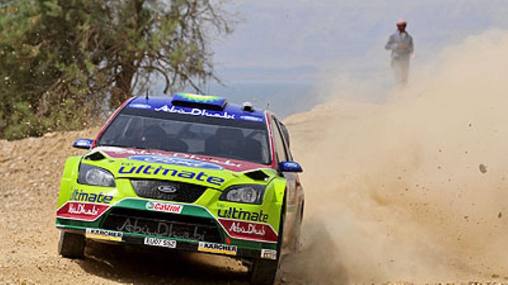 Mikko Hirvonen (Kuva: Les Kolczak/worldrallypics.com)