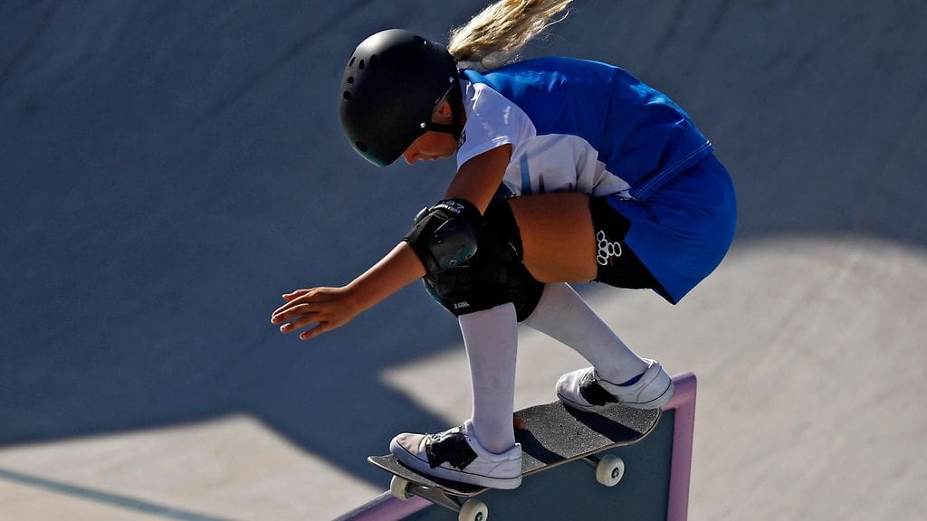 Heili Sirviö skeittasi X Gamesissa kolmanneksi.