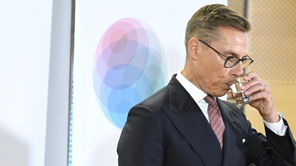 Presidentti Alexander Stubb suurlähettiläskokouksessa 27. elokuuta.