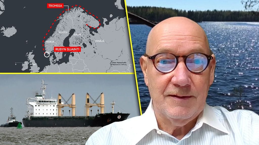 Mikä on vaarallista lastia kuljettavan rahtilaivan kohtalo?