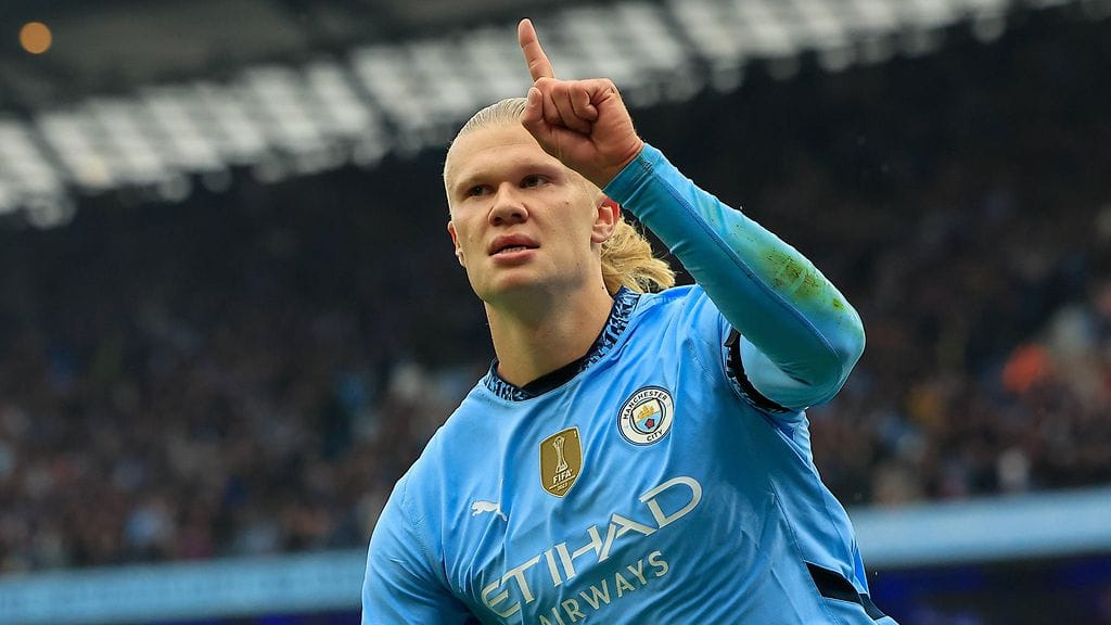 Manchester Cityn supertähti Erling Haaland käyttäytyi kiistanalaisesti Arsenalia vastaan.