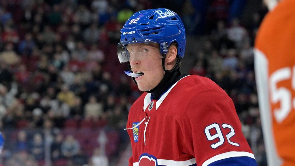 Patrik Laine sai kehuja Montreal Canadiensin päävalmentajalta.
