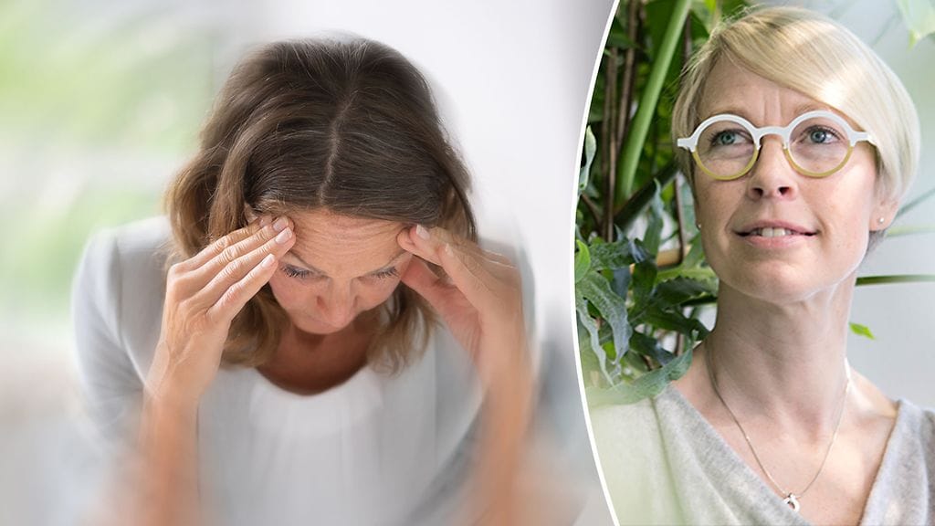 Korva-, nenä- ja kurkkutautien erikoislääkäri Mari Hero kertoo, että huimaus tai heikotus ovat yleisiä oireita.