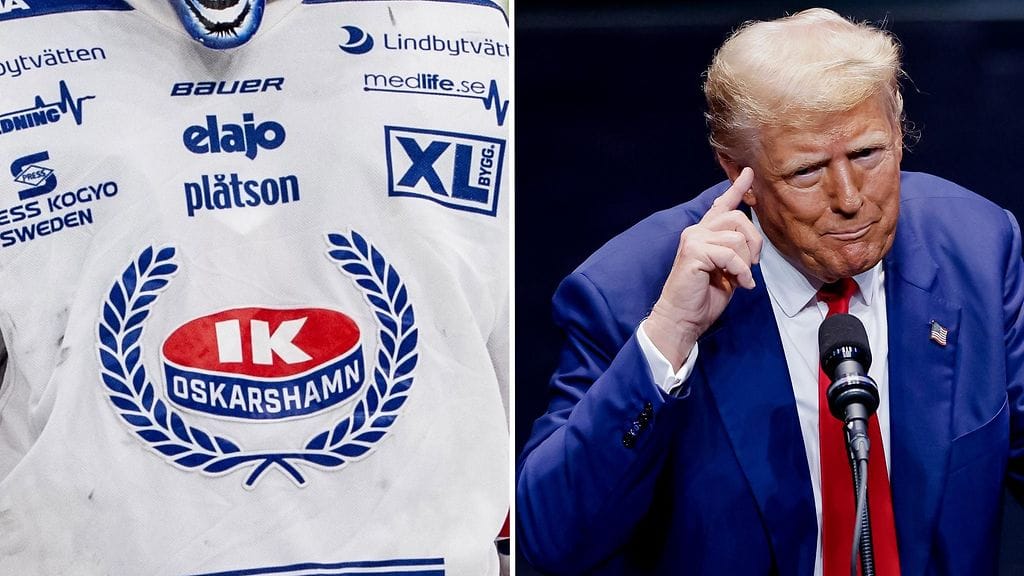 Donald Trumpin käyttäminen Oskarshamnin markkinoinnissa ei ollut monien mieleen.