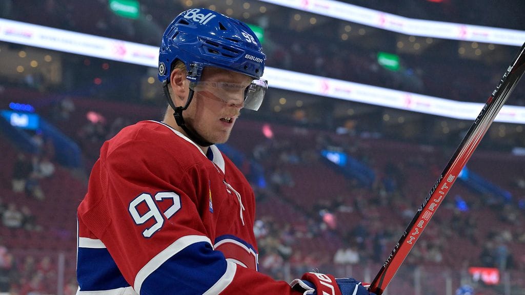 Patrik Laine teloi polvensa toisessa ottelussaan Montreal Canadiensin nutussa.