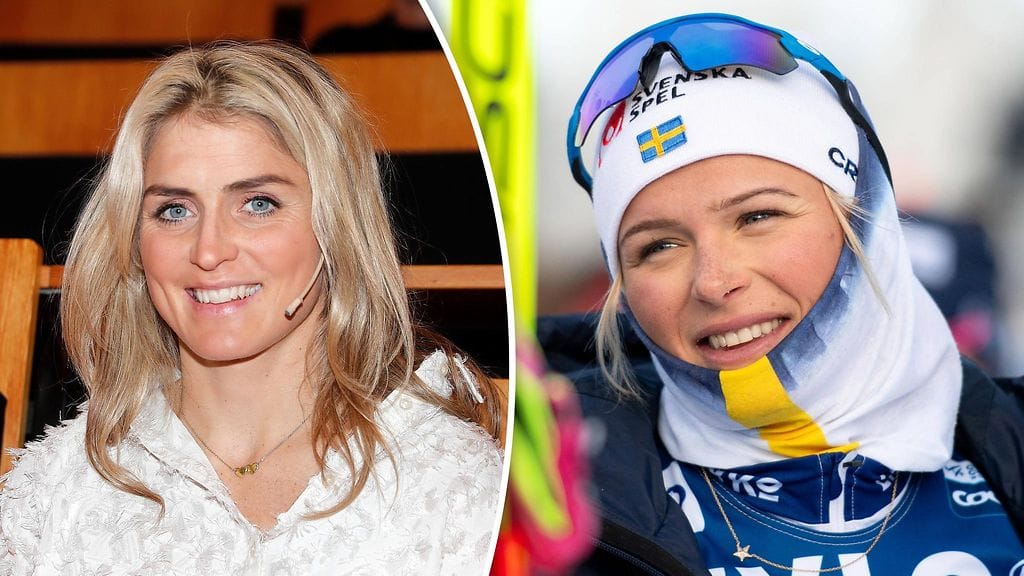 Therese Johaug (vasemmalla) tarjosi vastauksen Frida Karlssonin ja monien muiden mielessään pyörittelemään kysymykseen.