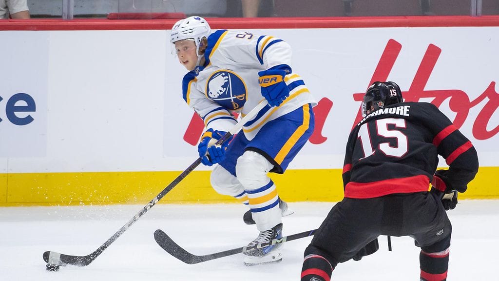 NHL-seura Buffalo Sabres lähetti Konsta Heleniuksen AHL:ään.