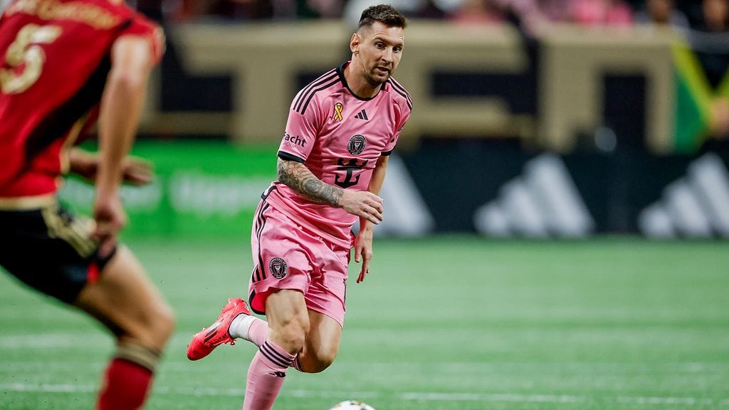 Lionel Messi teki kaksi maalia Columbusta vastaan.