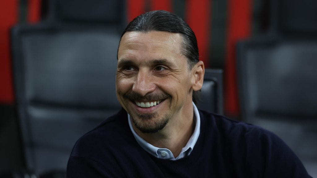 Zlatan Ibrahimovicin kelpaa hymyillä – myös ajaessaan.