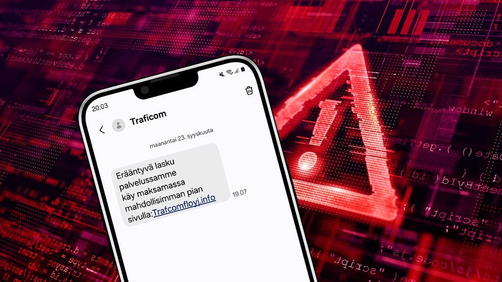 Rikolliset ovat lähettäneet suomalaisille erilaisia Traficom-huijausviestejä.