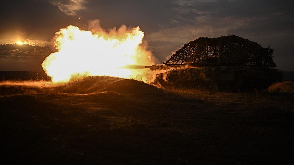 Venäjä on keskittänyt Kurskiin "huomattavan määrän keihäänkärkijoukkojaan", asiantuntija sanoo. Kuva on Venäjän armeijan taisteluharjoituksista.