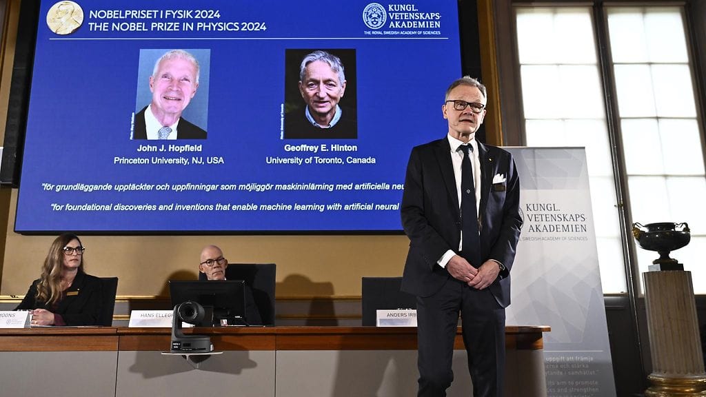 Tämän vuoden palkinnon saajat ovat tehneet työtä keinotekoisten neuroverkkojen parissa 1980-luvulta lähtien.