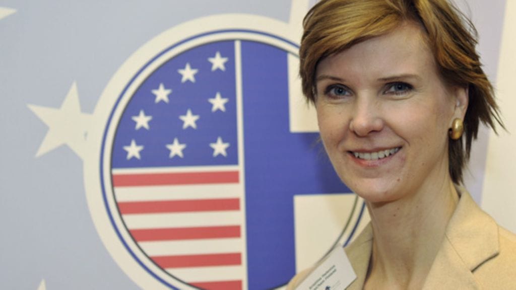 Amchamin toimitusjohtaja Kristiina Helenius.